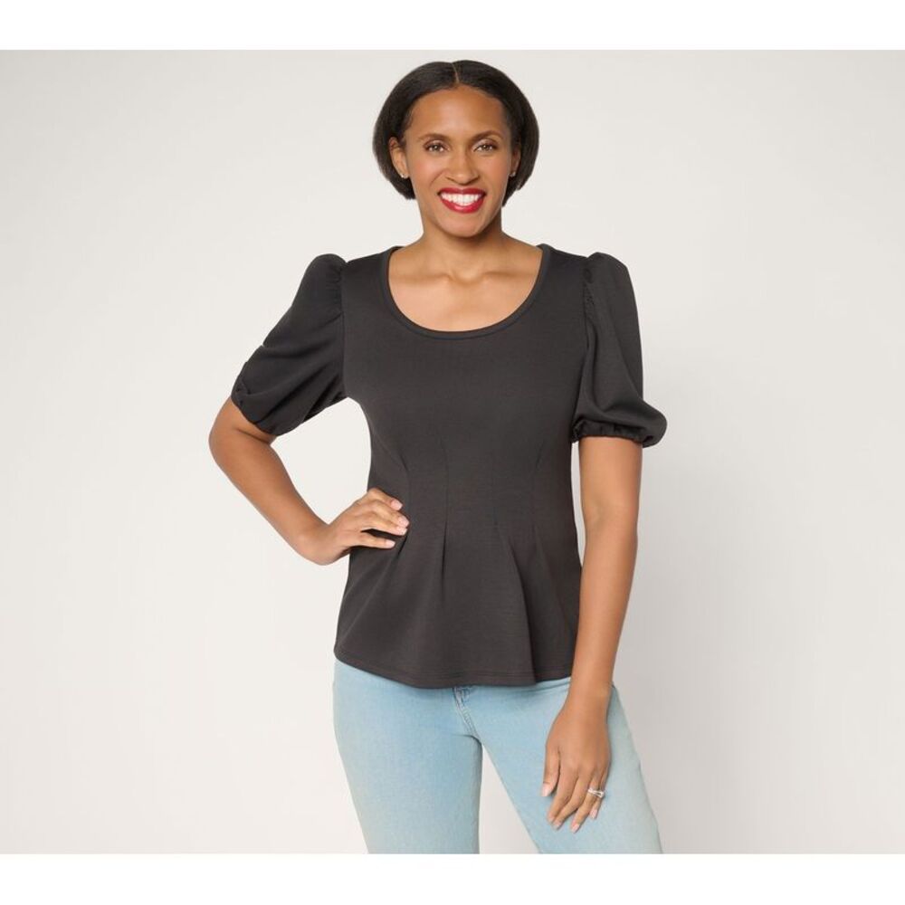Mally Roncal Women's Top Sz S Make Your Selection: Glam Hourglass Black